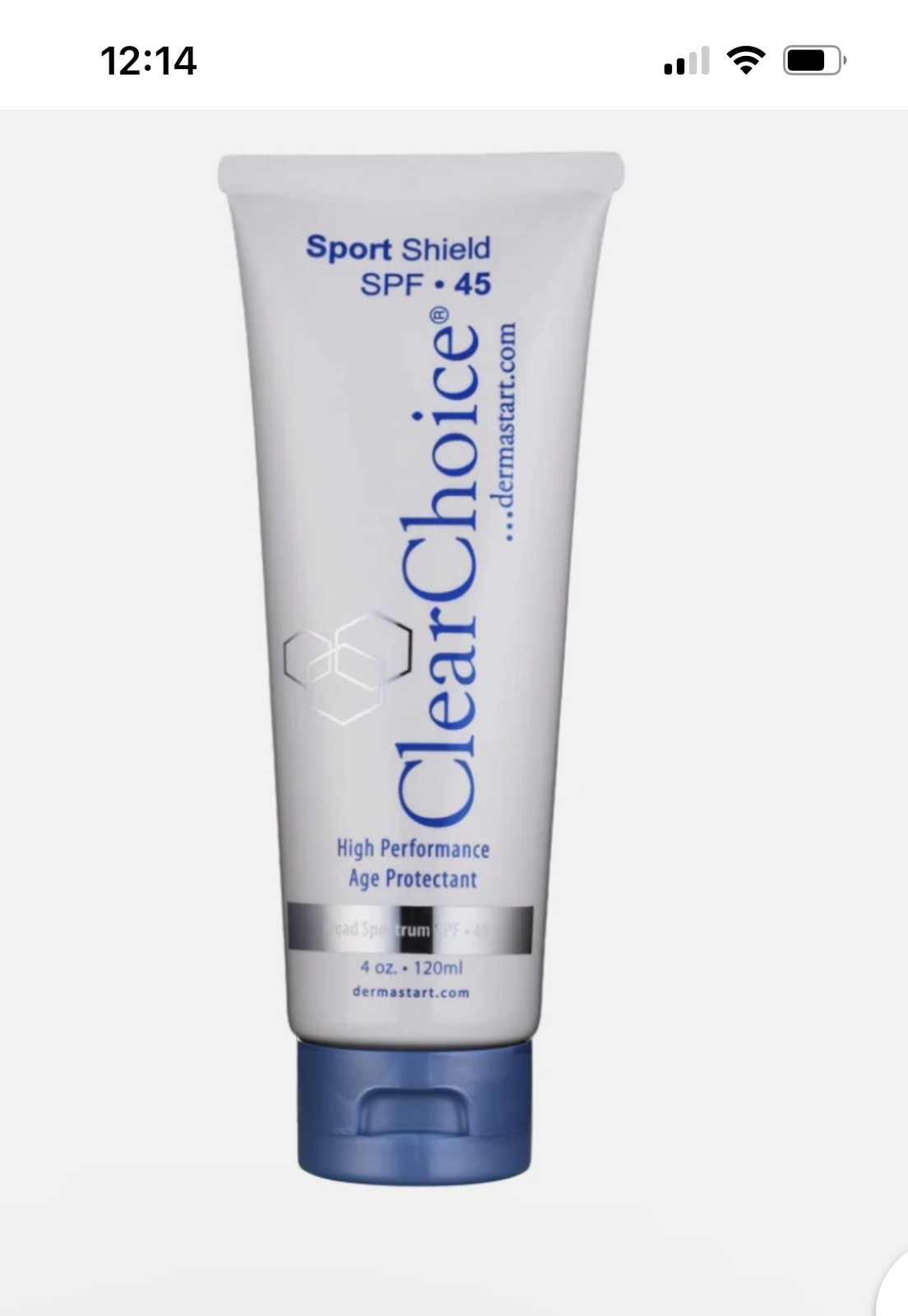 Clear Choice Sunscreen for Face SPF 45 Light Moisturizer - 4OZ-