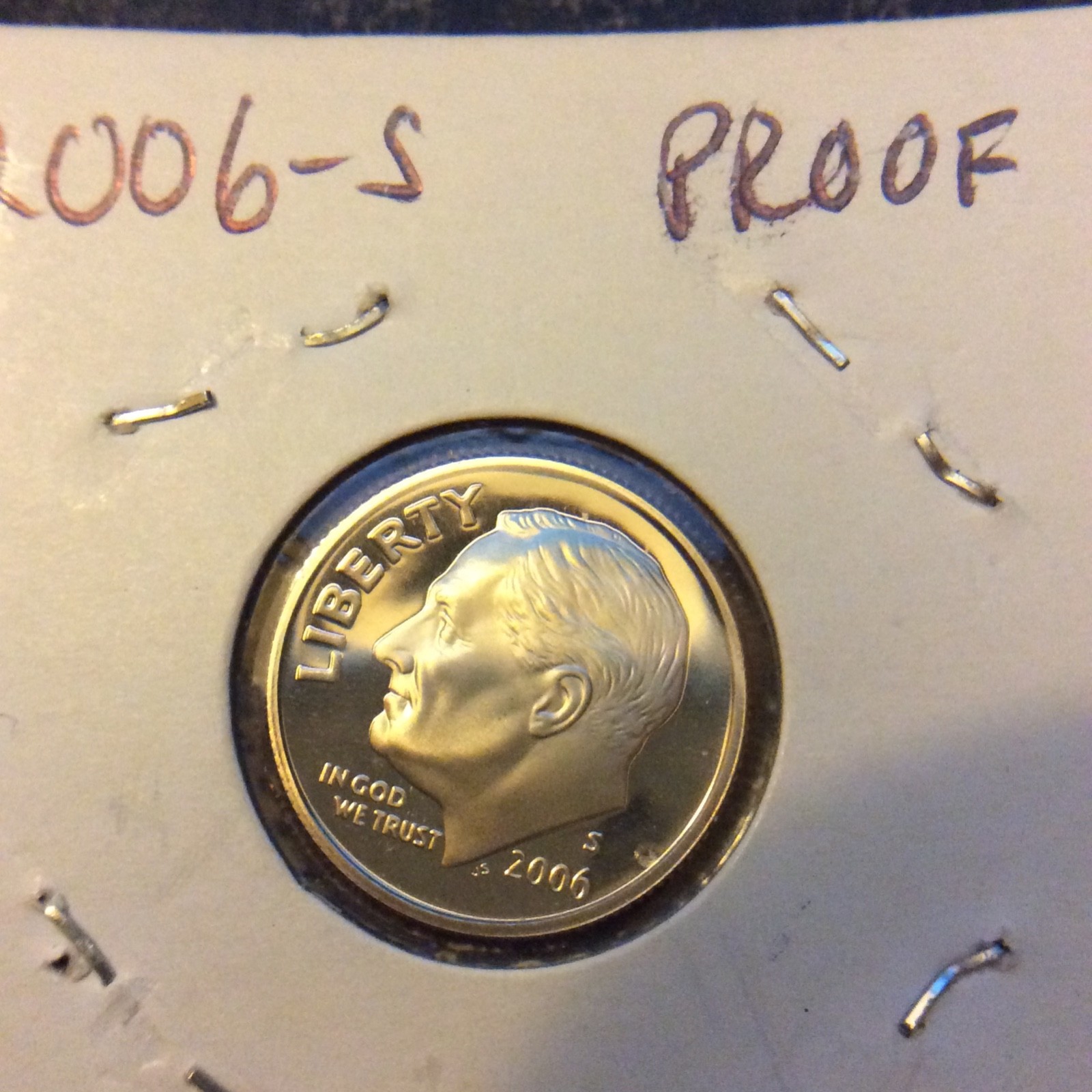 2006-S PROOF ROOSEVELT DIME   NICE COIN A-30 FREE SHIPPING