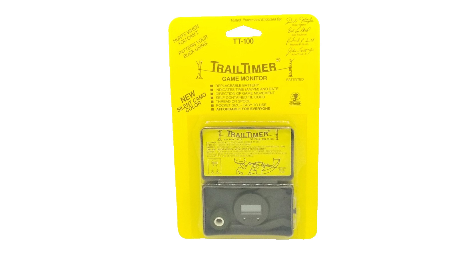 Trail Timer TT-100 Vintage Game Monitor NOS