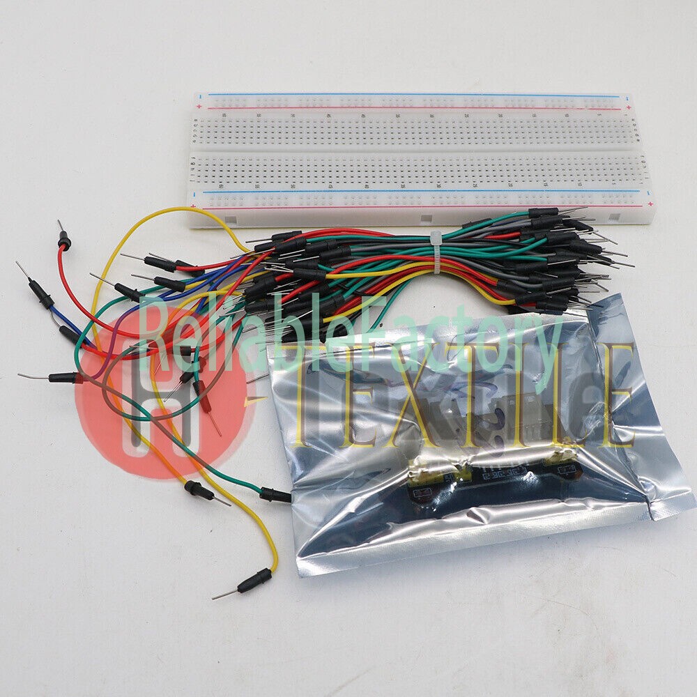 NEW Prototype Bread board kit 65 jumper wires + Breadboard +Power Module