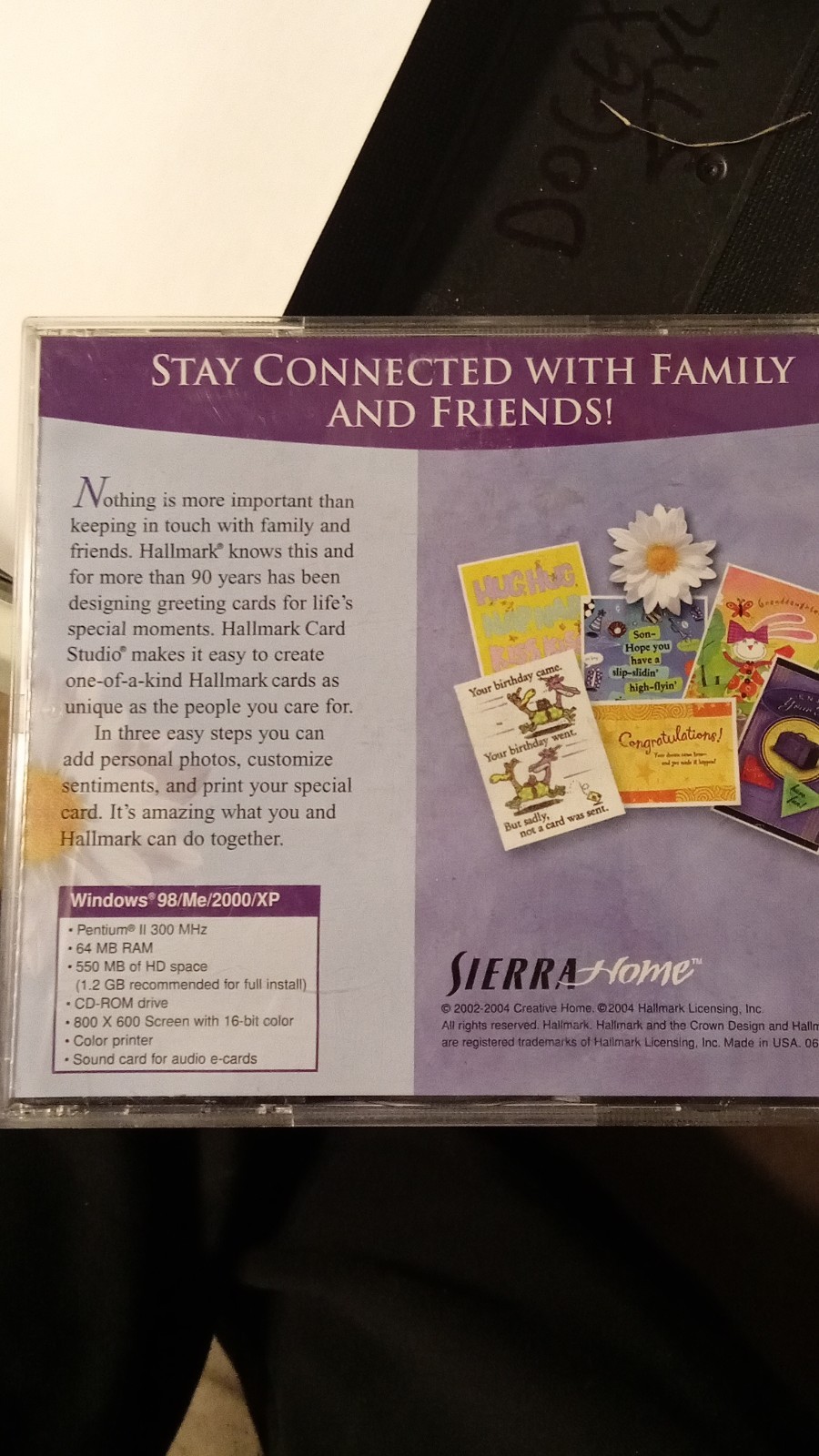 Hallmark Card Studio 2005 Desktop Publishing Software for Windows CD