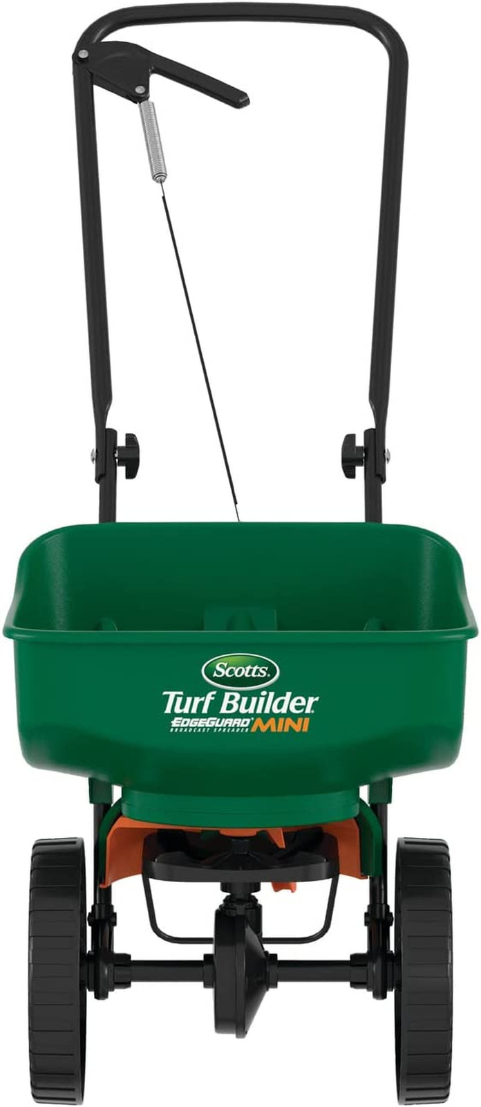 Scotts Turf Builder Edgeguard Mini Broadcast Spreader - Holds up to 5,000 Sq. Ft