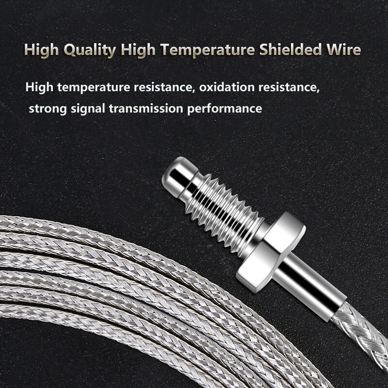 K E Type Thermocouple 0.5M-5M High Temperature Controller Sensor Probe 0-500℃