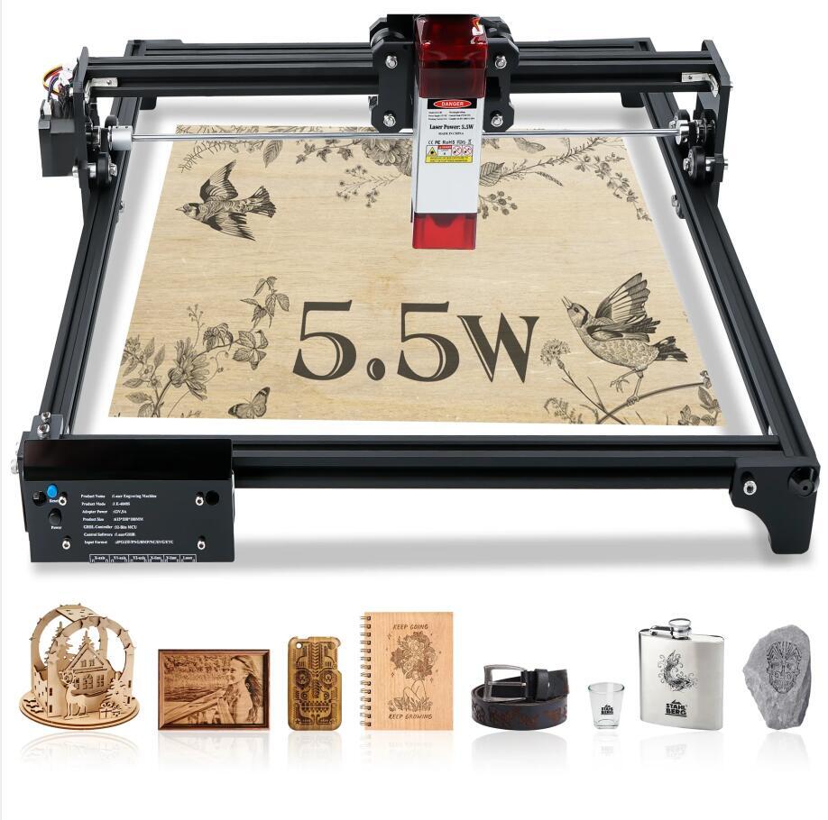 40*40cm 40W DIY Laser Engraving Machine Printer Cutting Wood Router Desktop