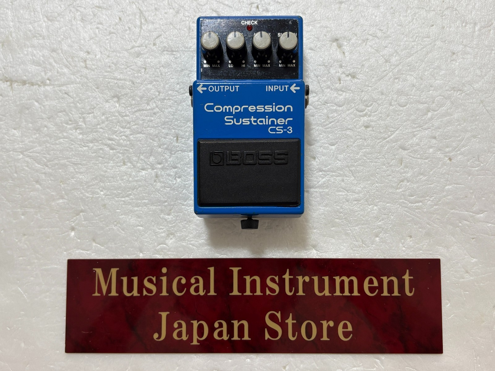 Boss CS-3 Compressor Sustainer Guitar Effect Pedal Used from Japan