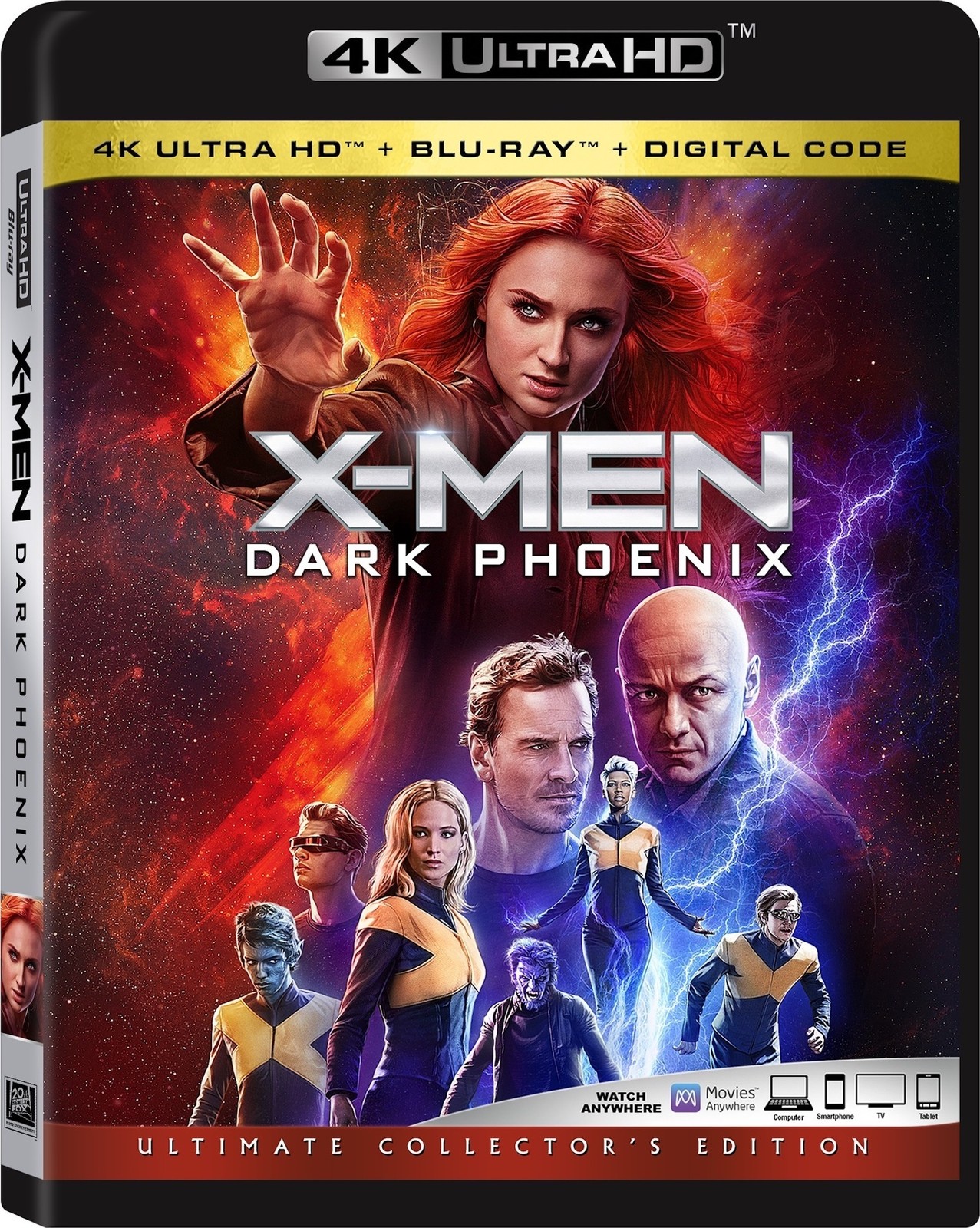 X-Men: Dark Phoenix (4K UHD / Blu-ray + Digital) NEW