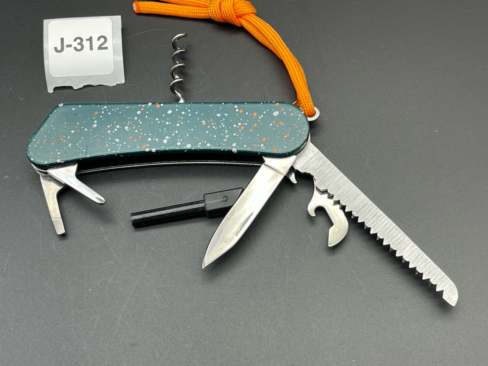 Gentleman’s Hardware Folding Pocket Knife Multitool fire starter