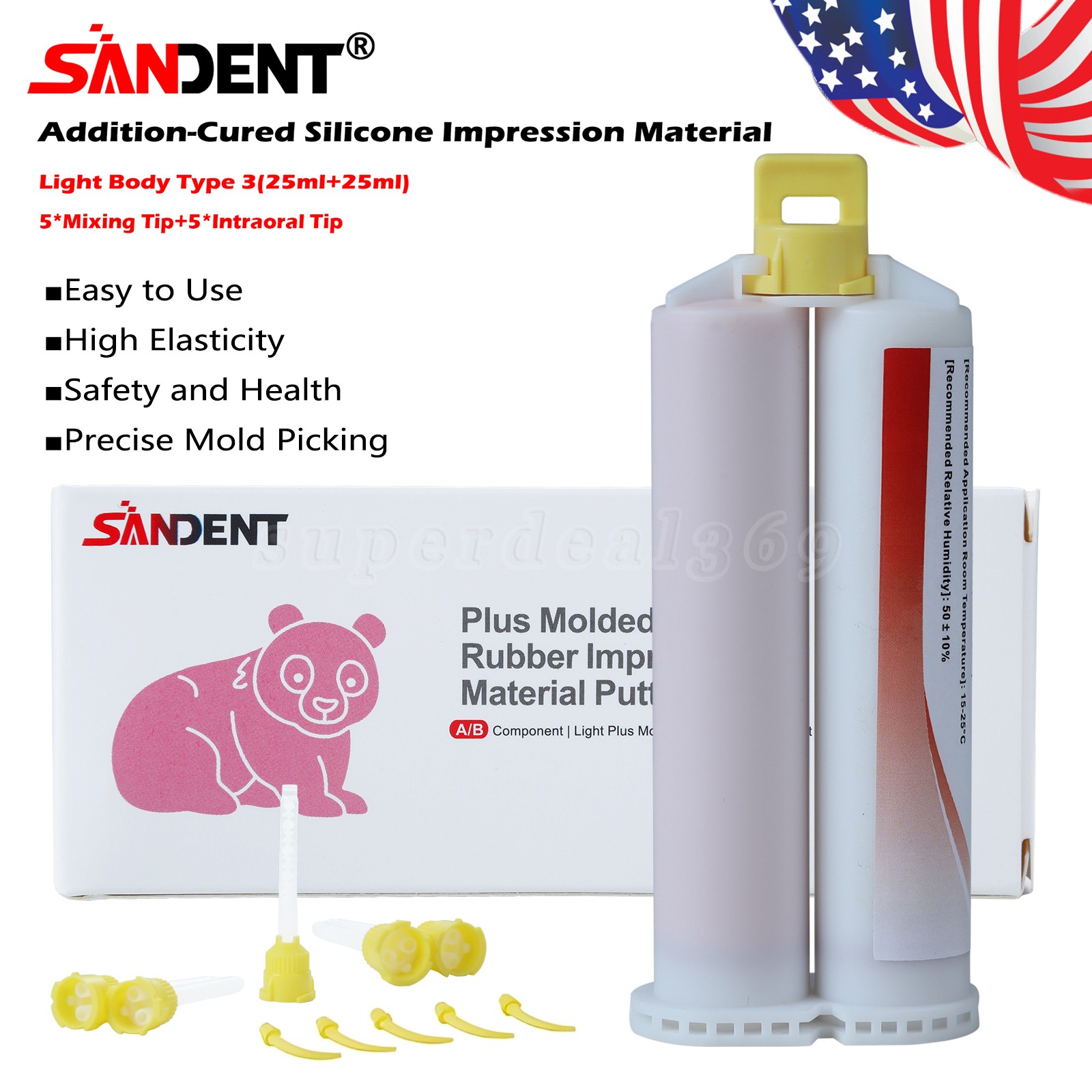 Light Body Regular Set Dental VPS Impression Material, 50ml dk