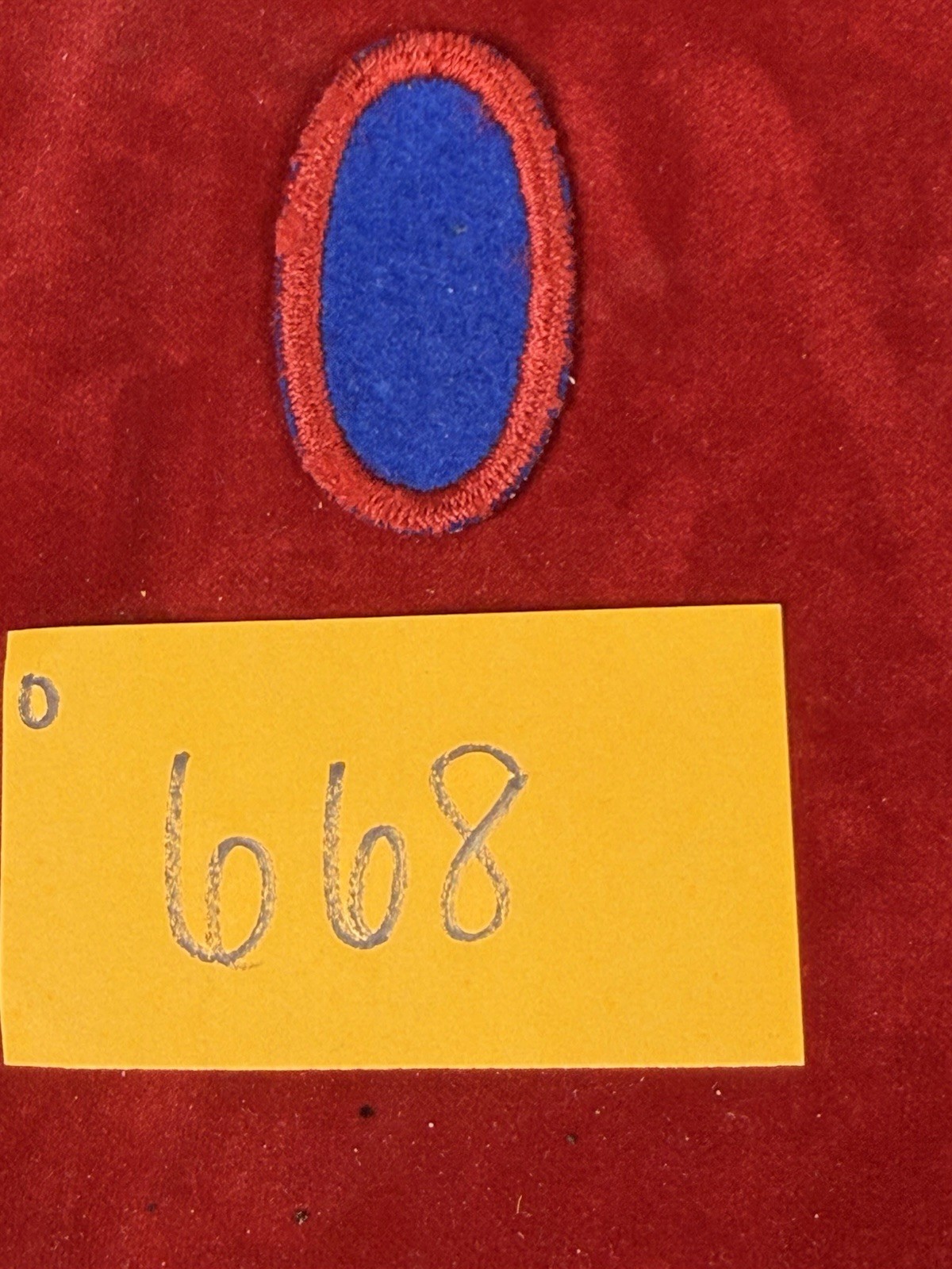WW2 US 505th Infantry Parachute Jump Oval O668