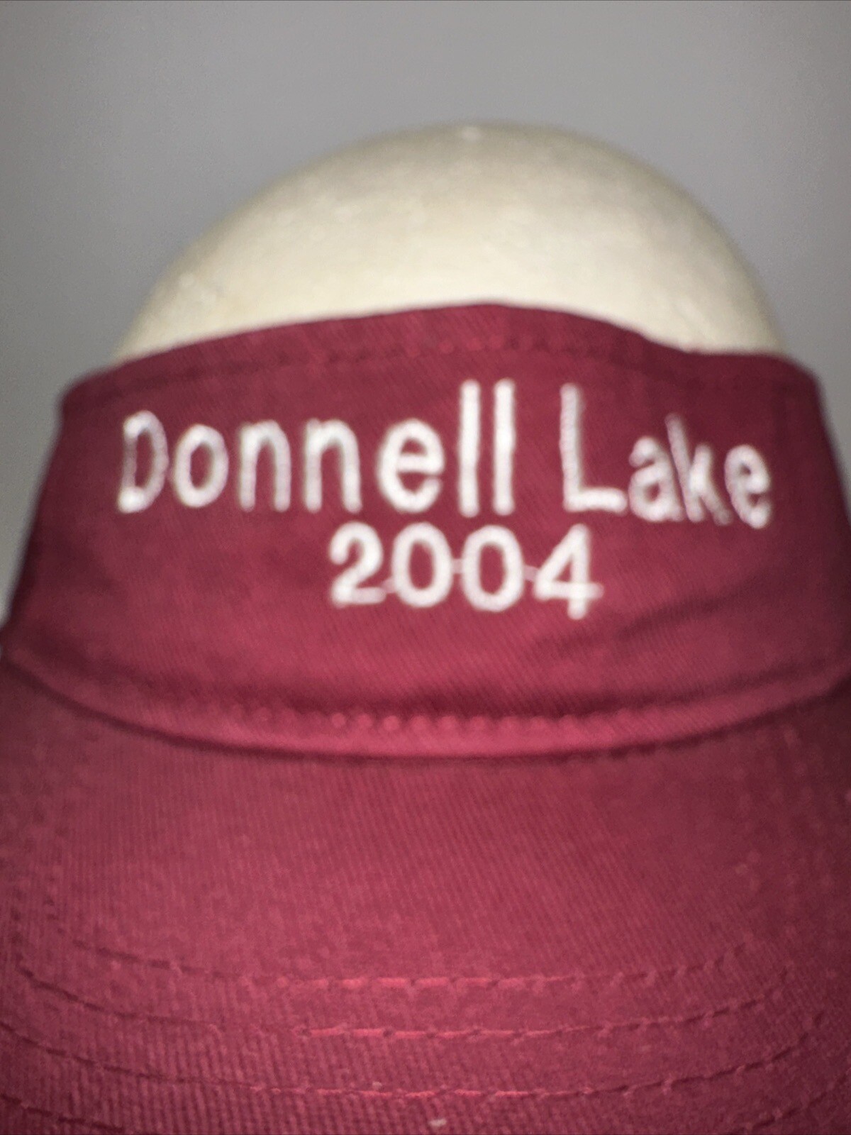 Donnell Lake 2004 Maroon Visor Hook Loop