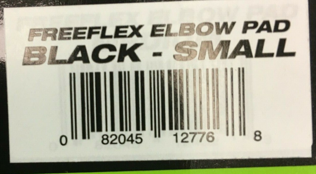 NEW SMALL Exalt FreeFlex Elbow Pads - Black