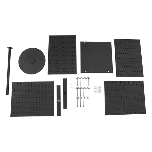 Pegboard Rotating Display Stand 4 Sided Spinning Peg Board Display Peg Board USA