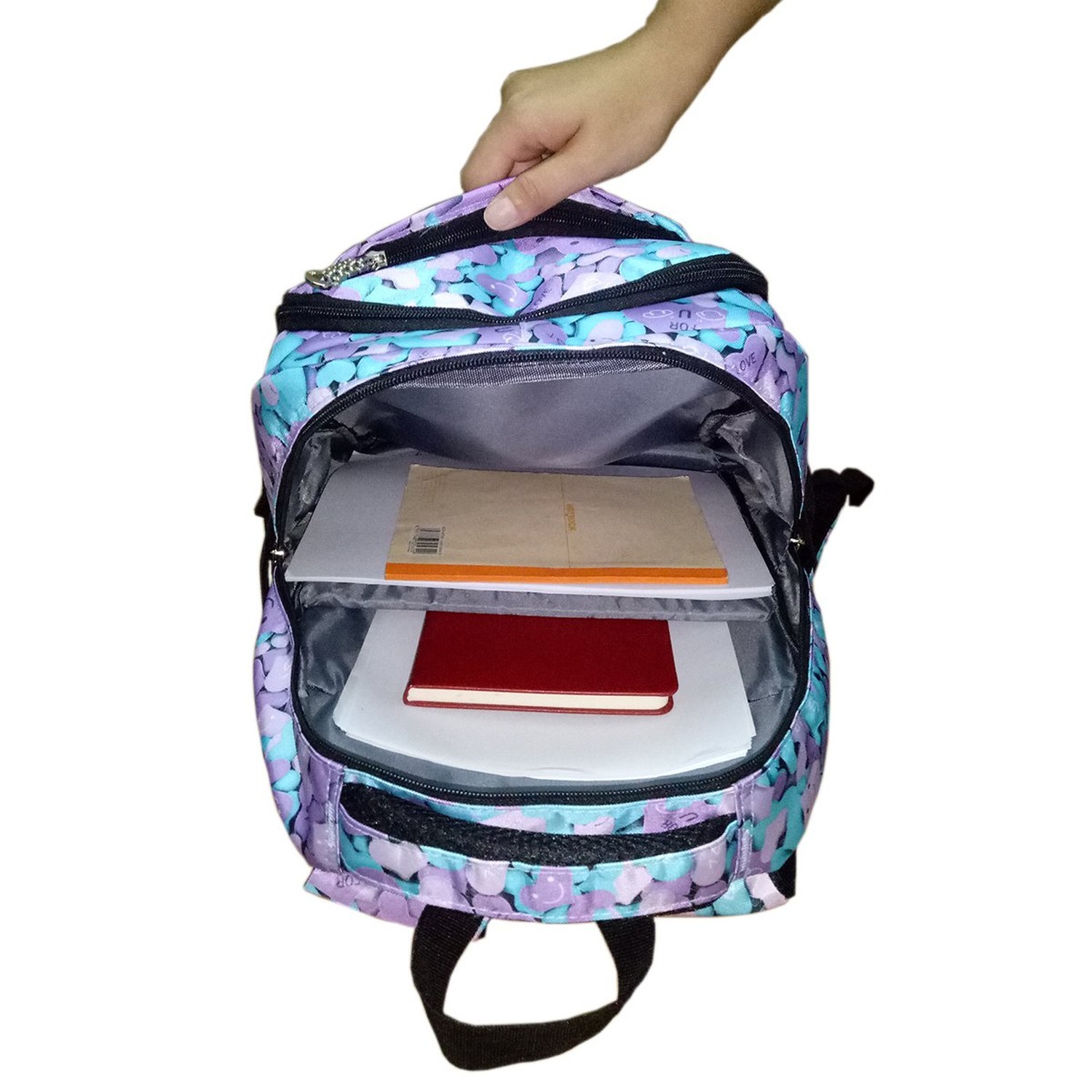 YUB Rolling Backpack On Wheels High-Capacity School Bag Backpacks for Student...