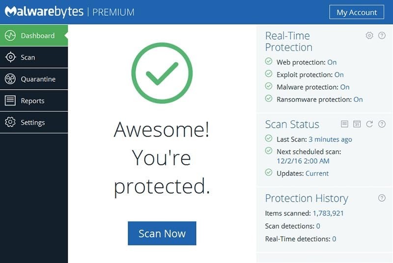 Malwarebytes Premium 2026 Win, Mac, iOS, Android 1 Device 1 Year Same Day Email