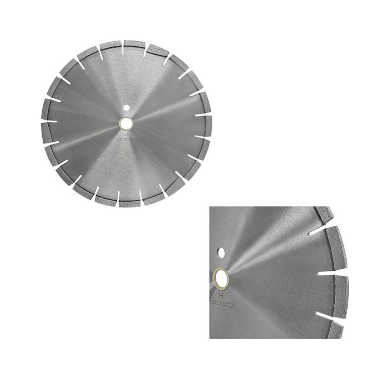 Diamond Saw Blade Asphalt Green Concrete Wet Dry Cutting 12'' x .125'' x 1''-20m