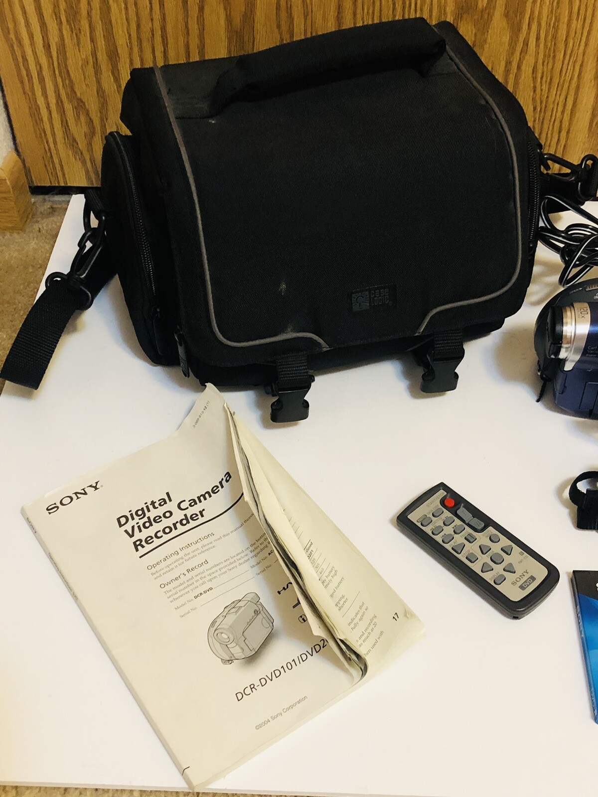 Sony HandyCam DCR-DVD UN TESTED