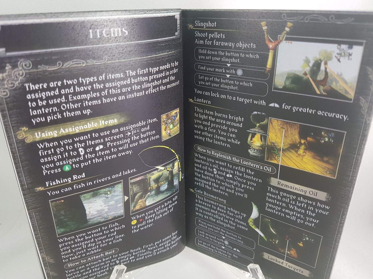 MANUAL GCN - LEGEND ZELDA TWILIGHT PRINCESS - Gamecube 'Replacement' Instruction