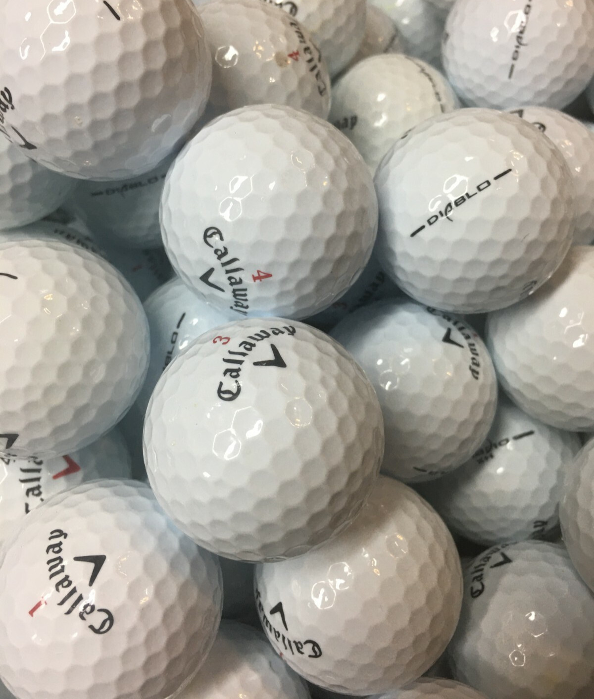 Callaway Diablo......4 Dozen Near Mint AAAA Used Golf Balls