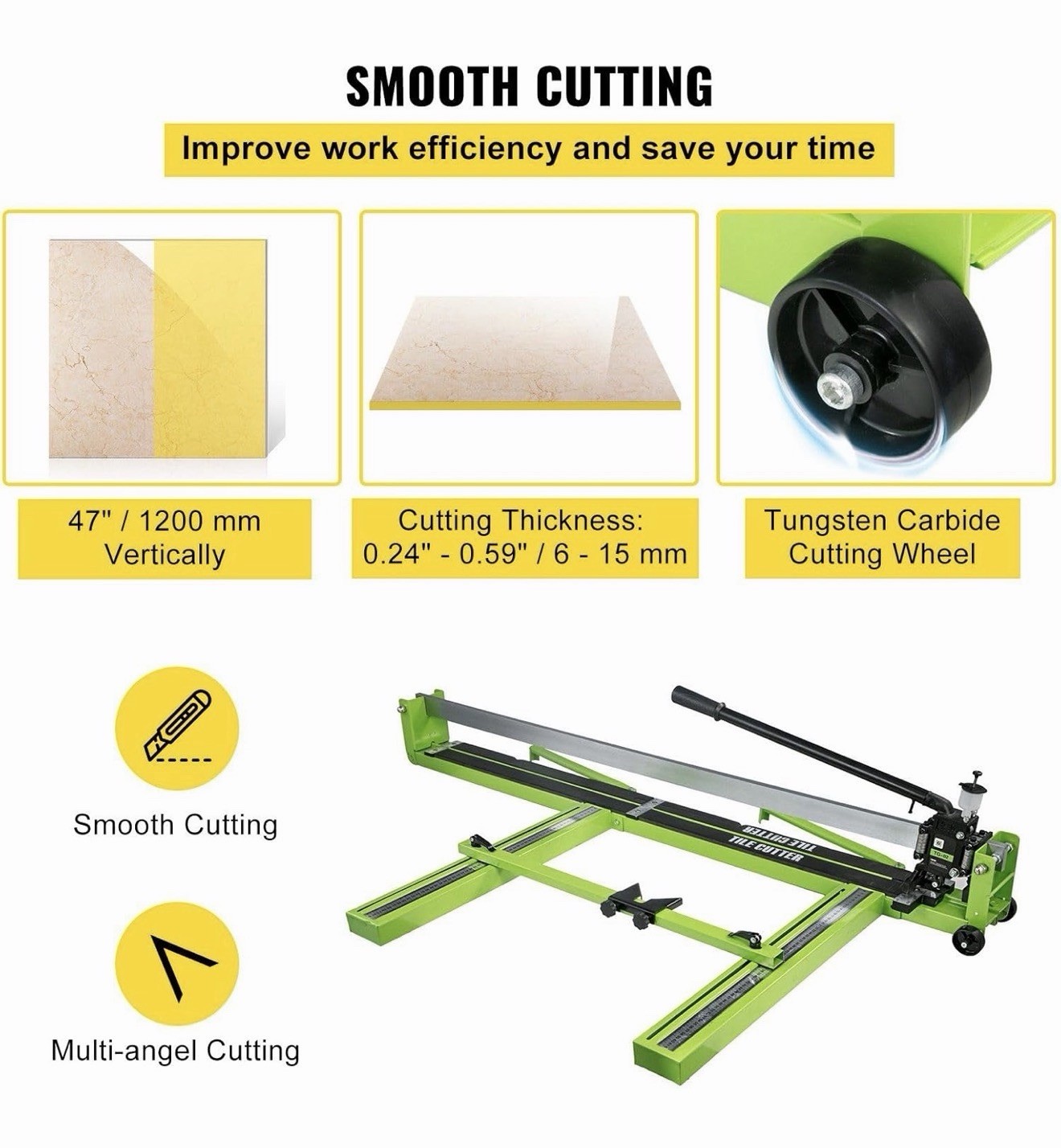 Saw Tile 54 Inch