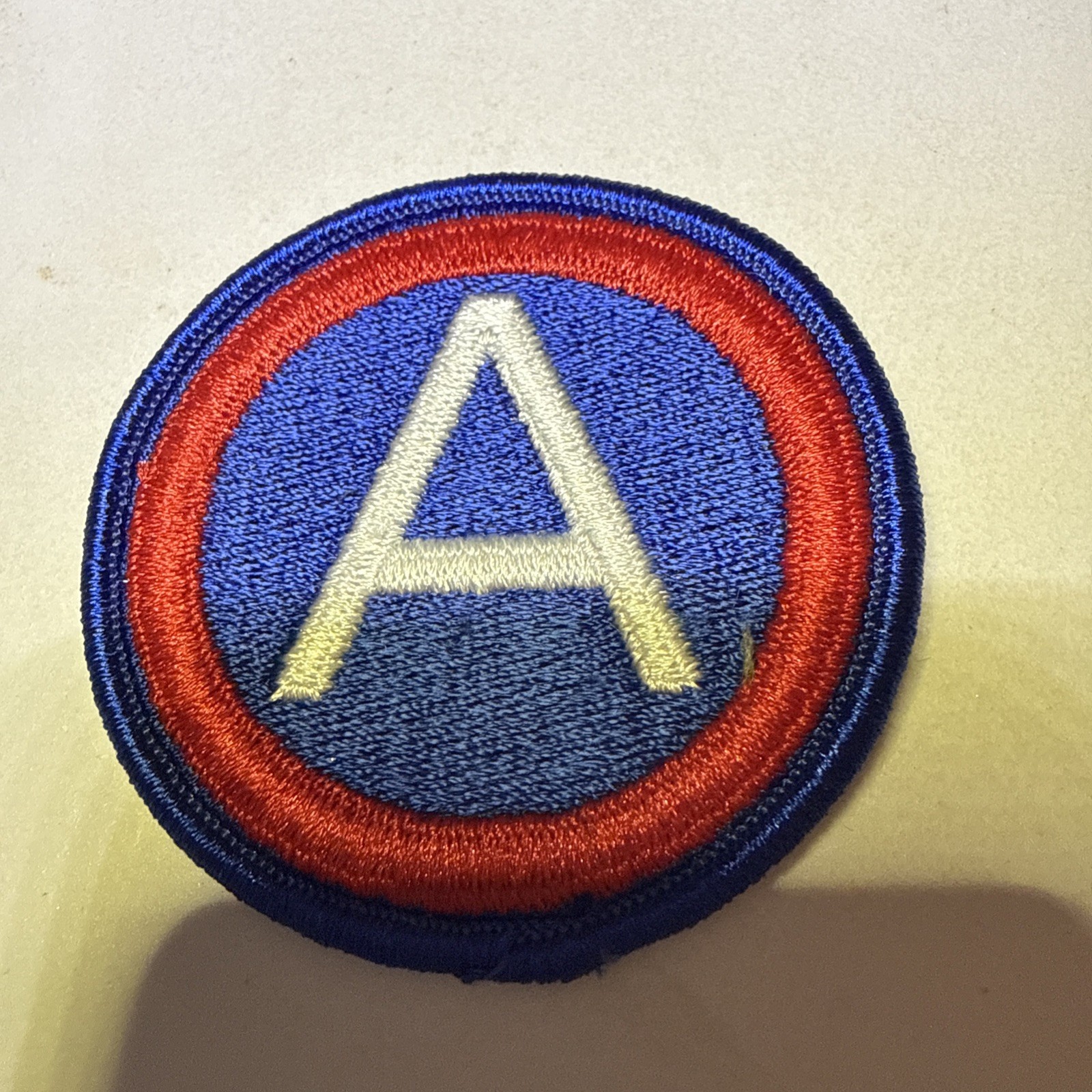WWII Third Army Patch Uniform WW2  #897