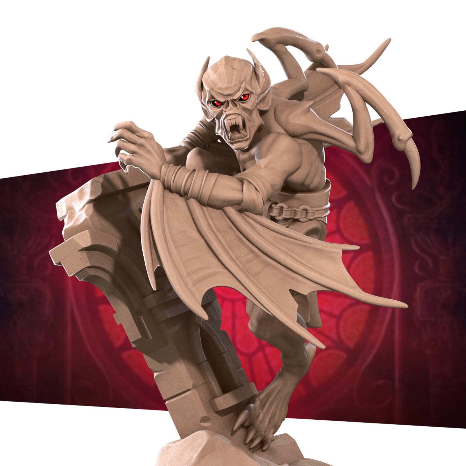 Vampire Monster - Winged Fiend Gargoyle - Bite the Bullet - Dungeons and Dragons