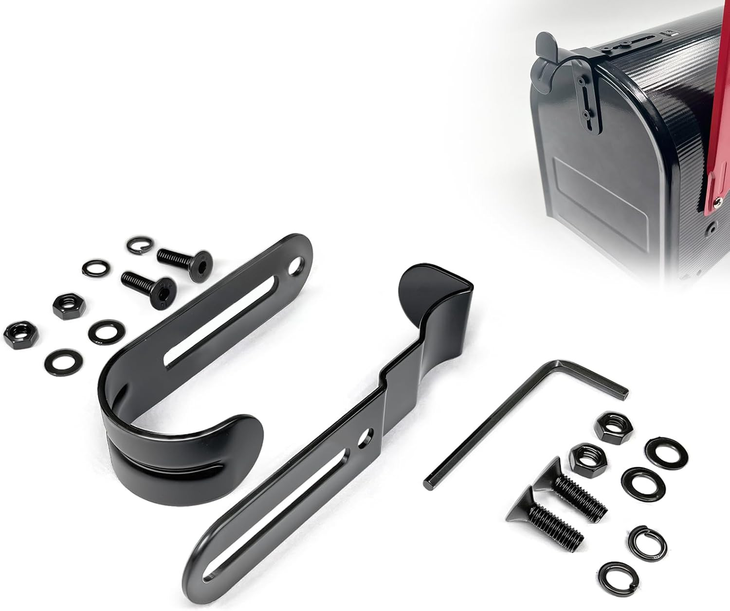 Mailbox Latch and Handle Kit, Thickened Mailbox Latch Replacement Set Easy Insta