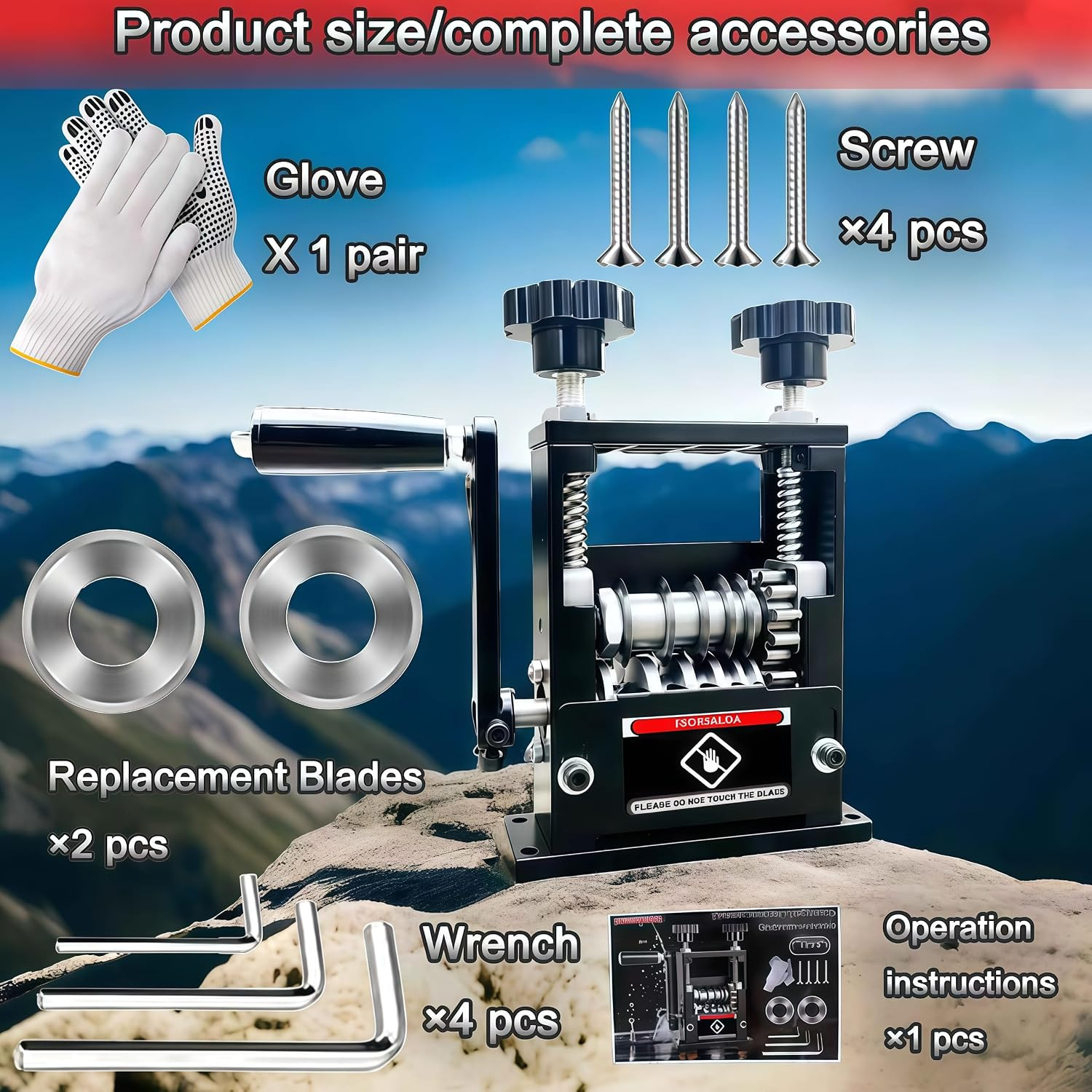 Manual Wire Stripper Machine,Drill Powered Hand Crank Wire Stripper Tool