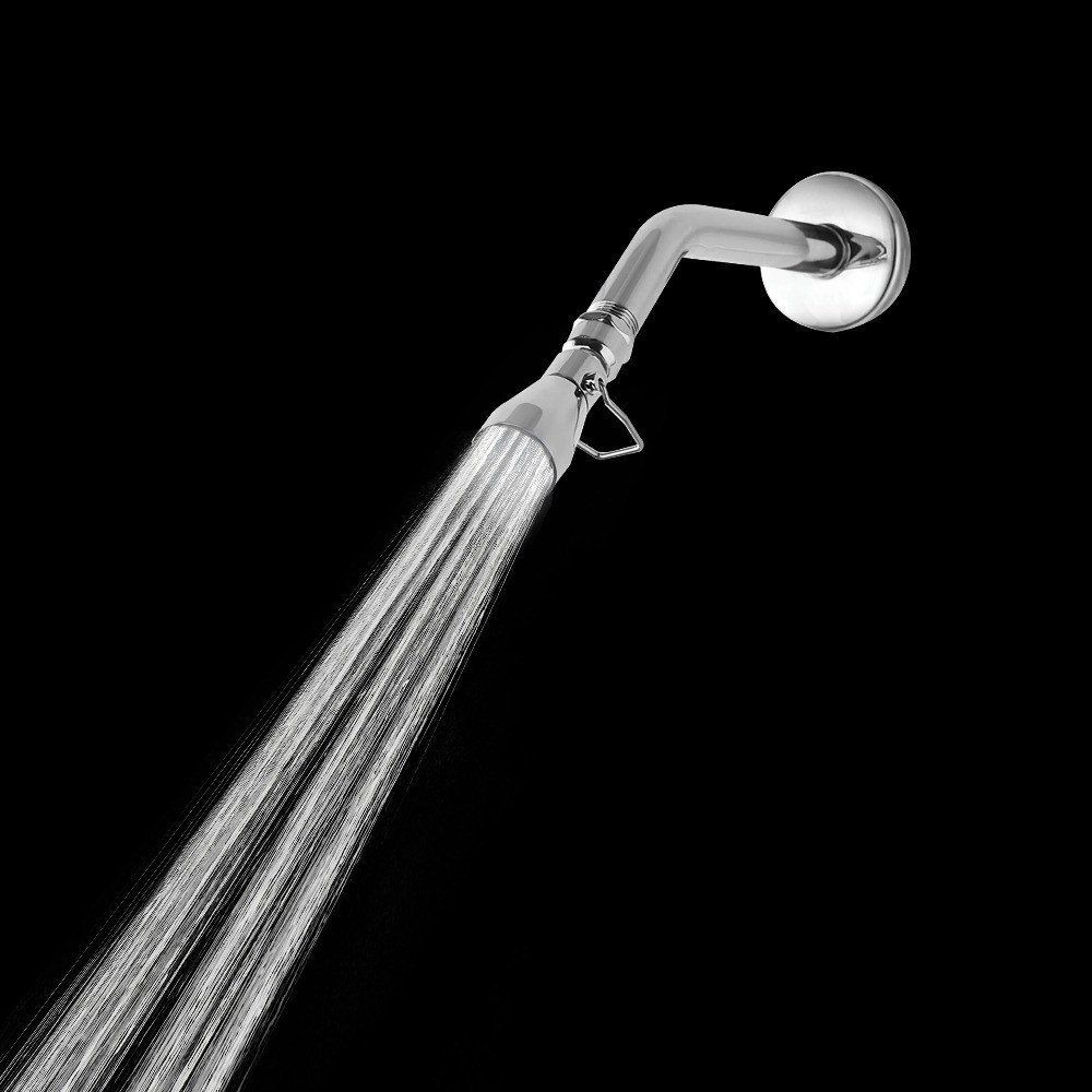 High Pressure Water Saving Shower Head Chrome Finish Eco Friendly Low Flow