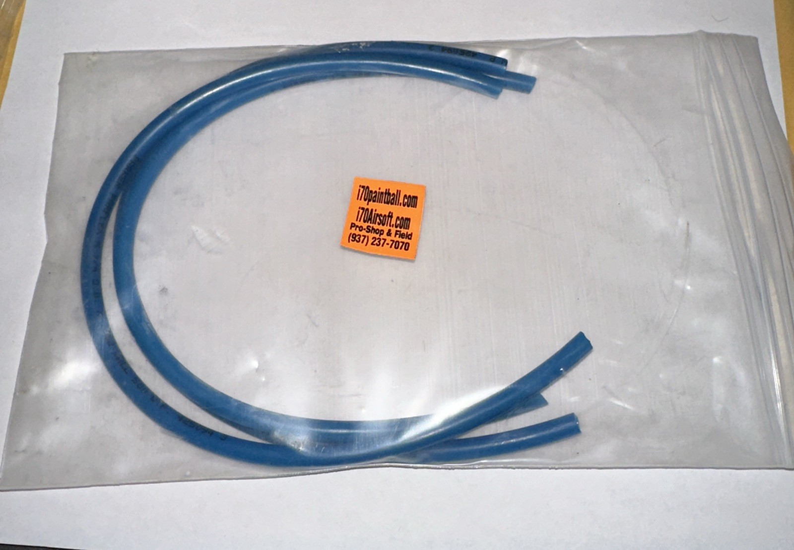 NEW Paintball Marker Macroline Macro Line Air Hose - 14 inch 3 Pack - Blue