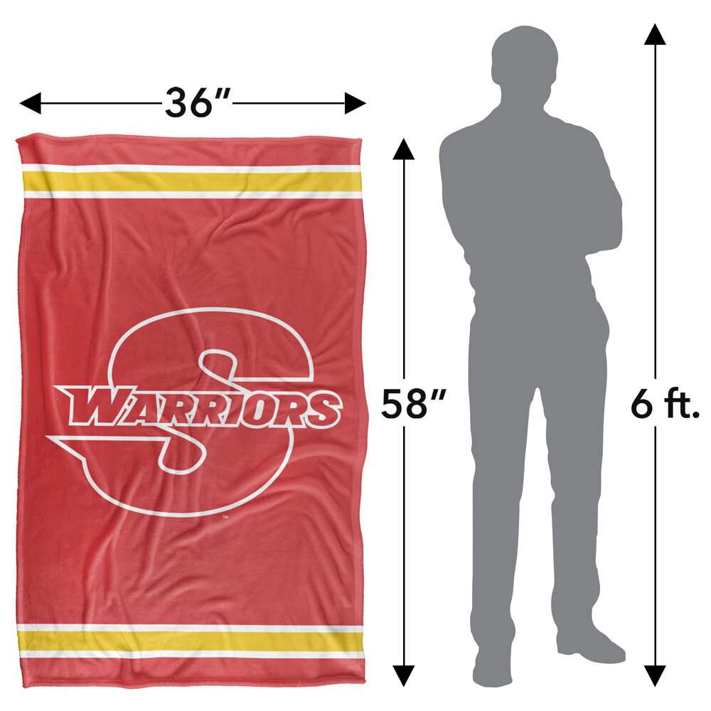 California State University StanislaUS Primary Logo Silky Touch Throw Blanket