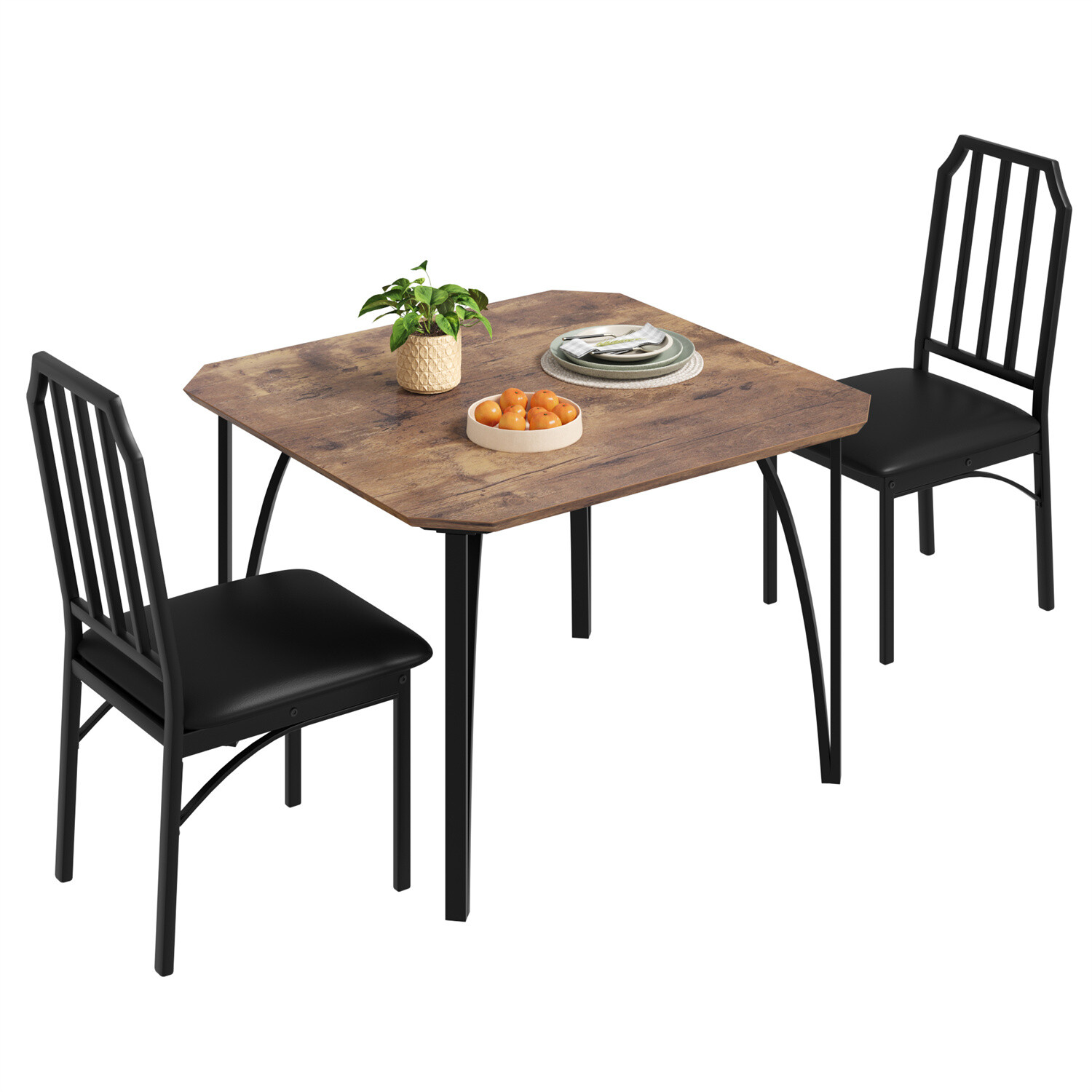 Dining Room Table Set Kitchen Table and Chairs for Kitchen Dining Room Apartment