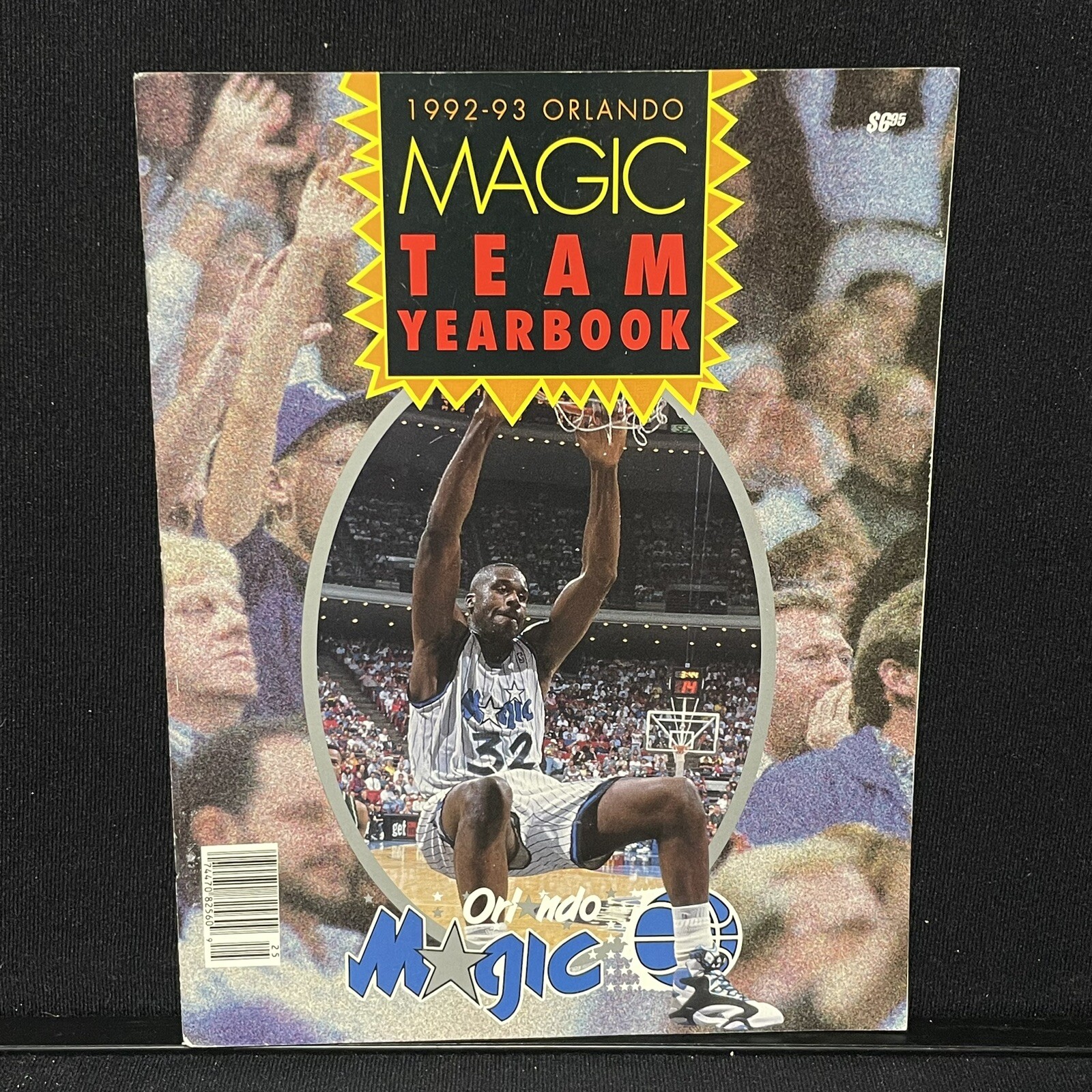 NBA Basketball Orlando Magic Team Yearbook Shaquille O’Neal Nick Anderson 92 93