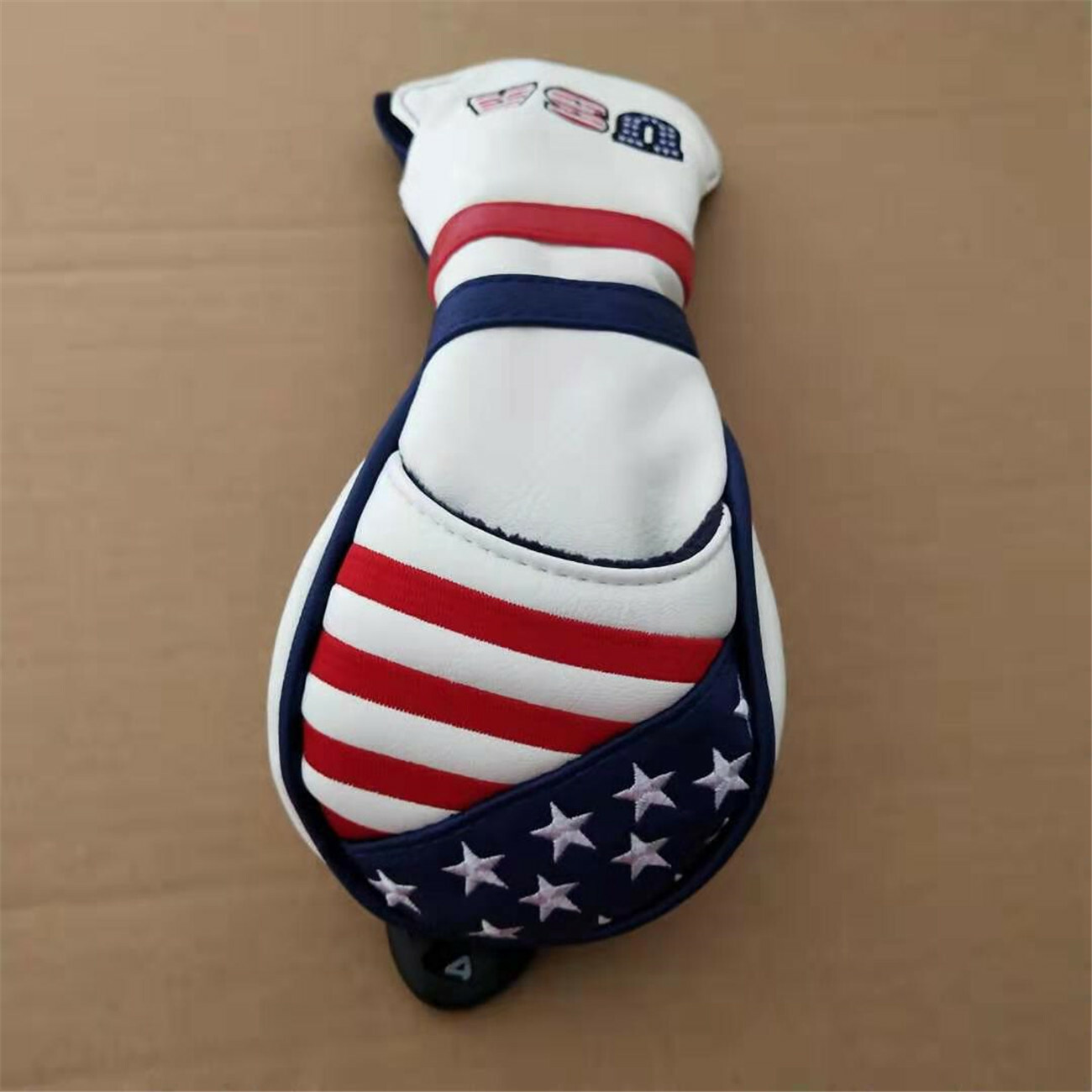 1x USA Flag Stars Stripes Design Cover Golf Hybrid Head Club UT Cover For Most