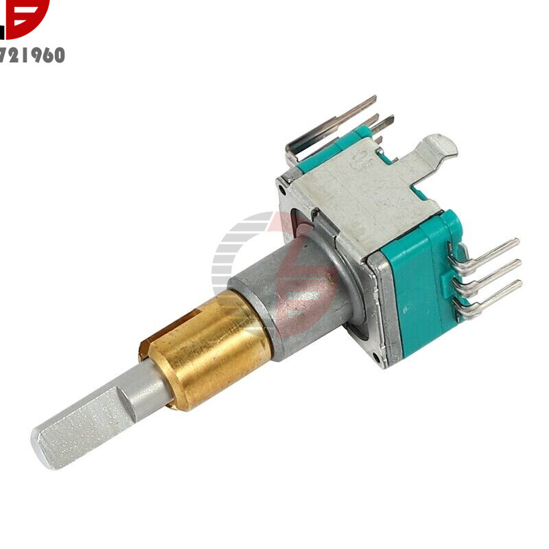 EC11EBB24C03 Dual Axis Rotary Encoder with Switch 30 Positioning Number 15 Pulse