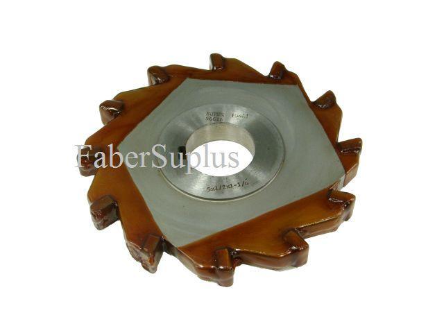 Carbide Side Milling Cutter 5"x1/2"x1-1/2" Stainless