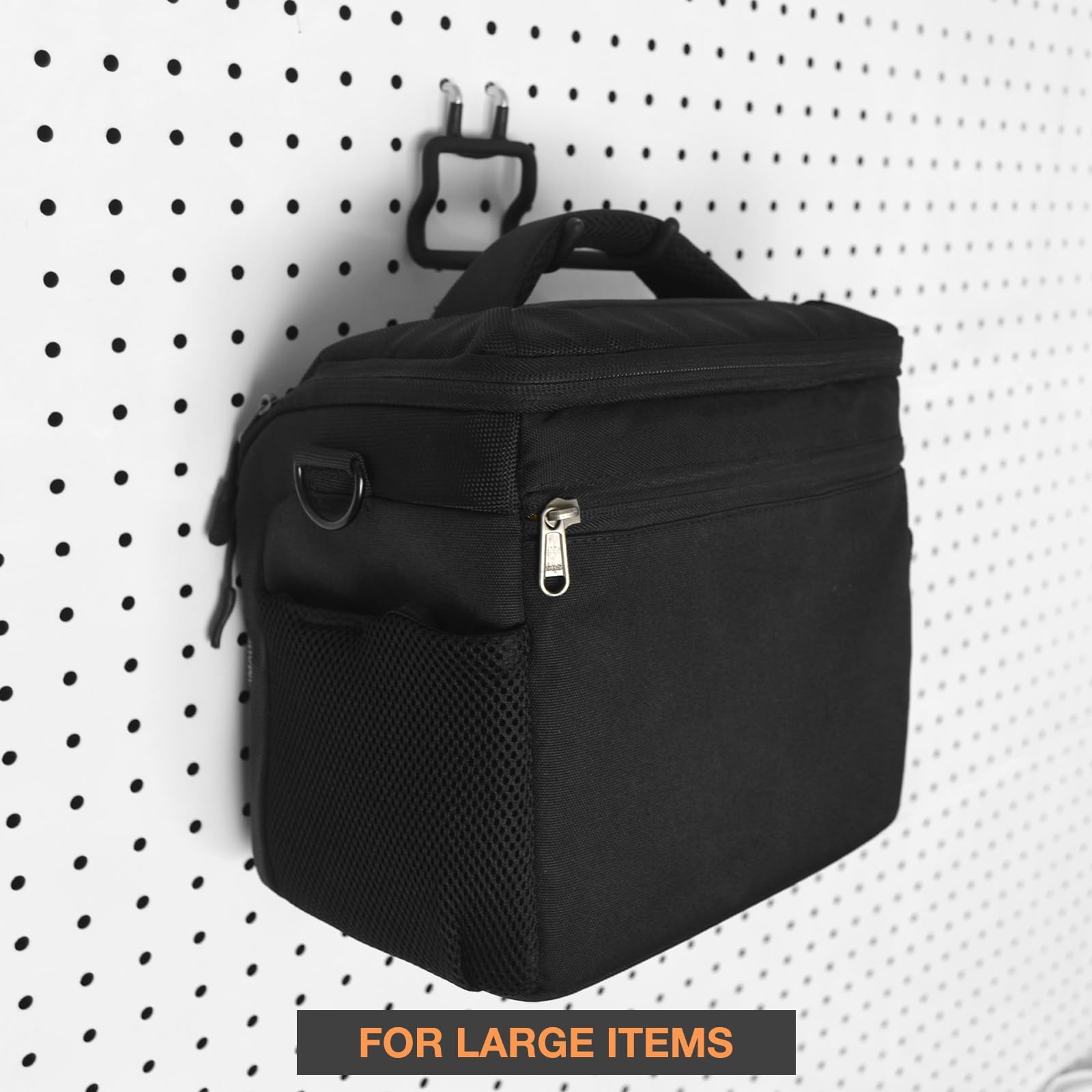 G.CORE 24-Pack Pegboard Hooks, 2" 4" Peg Board Tool Utility Hangers Fit Black