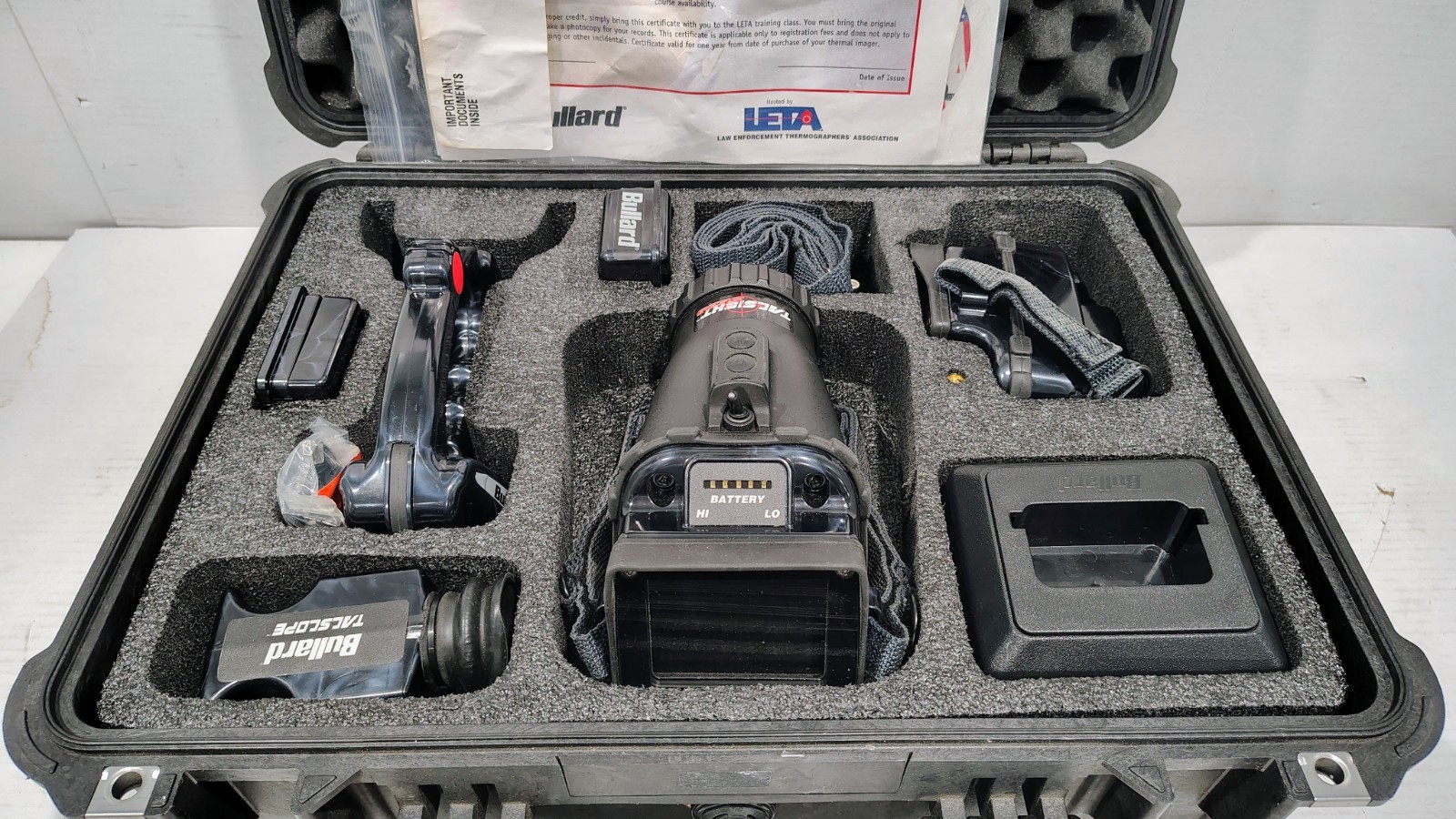 Bullard TacSight SE35 Rugged Waterproof Handheld Thermal Imaging Camera