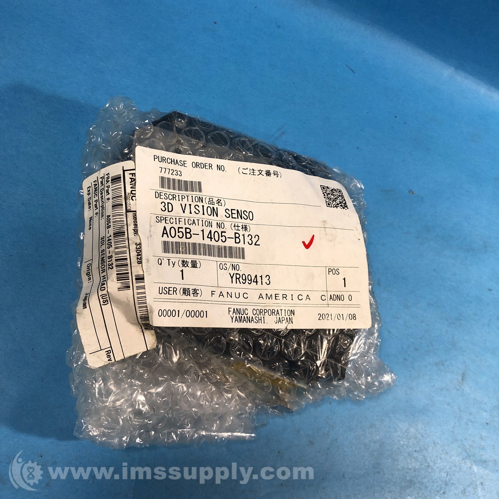 Fanuc A05B-1405-B132 3D Vision Sensor FNOB