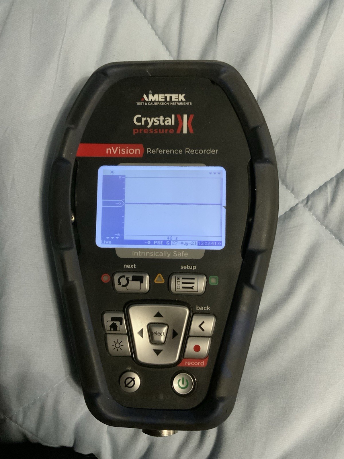 RTD100-15KPSI Crystal nVision Reference Recorder