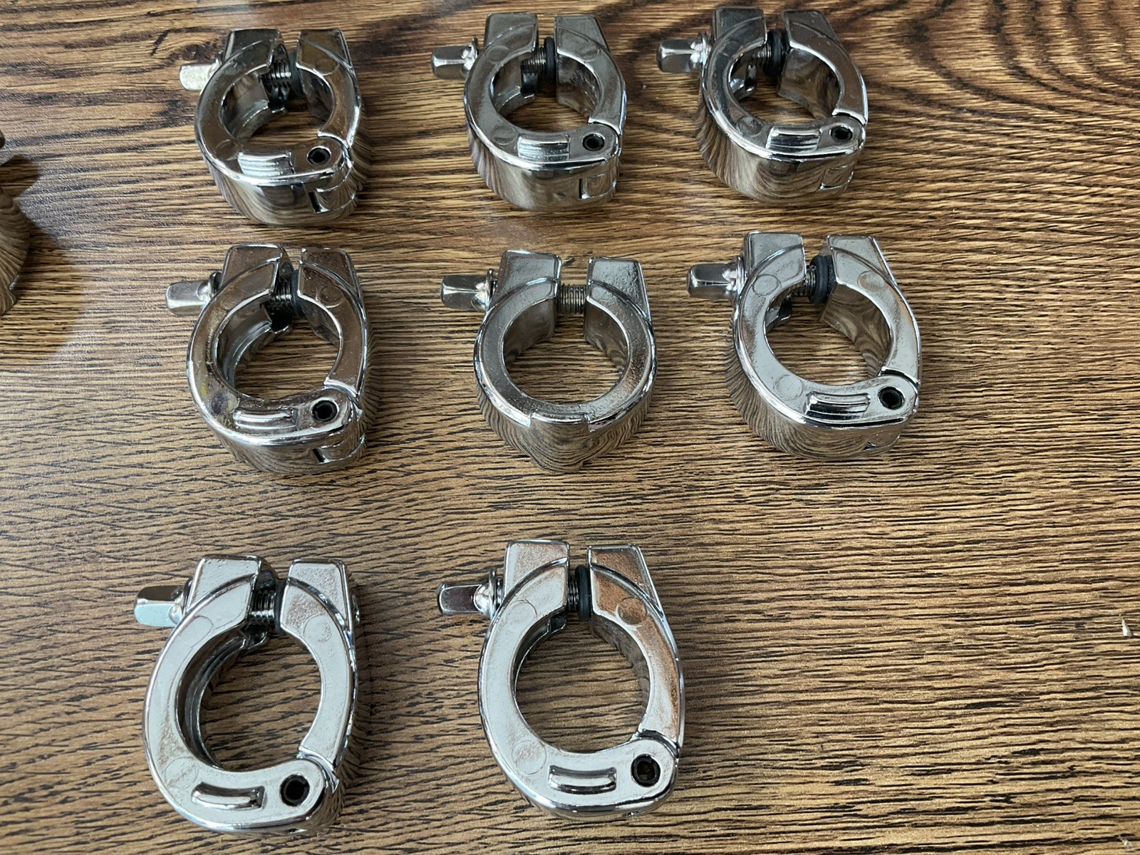 Pearl Memory Locks for Pearl Tom Arms And Cymbal Stands Nice Assorted 12 Pieces