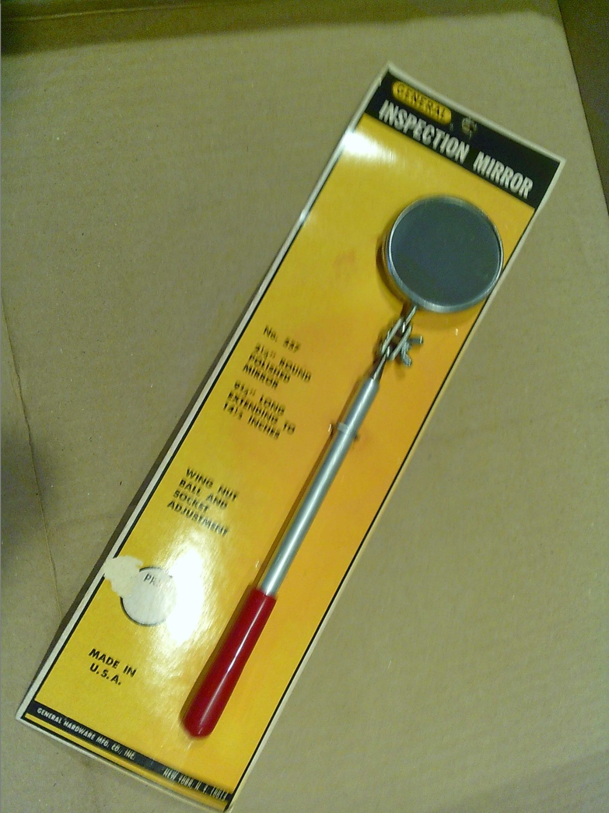 General Inspection Mirror No. 557 Made In USA