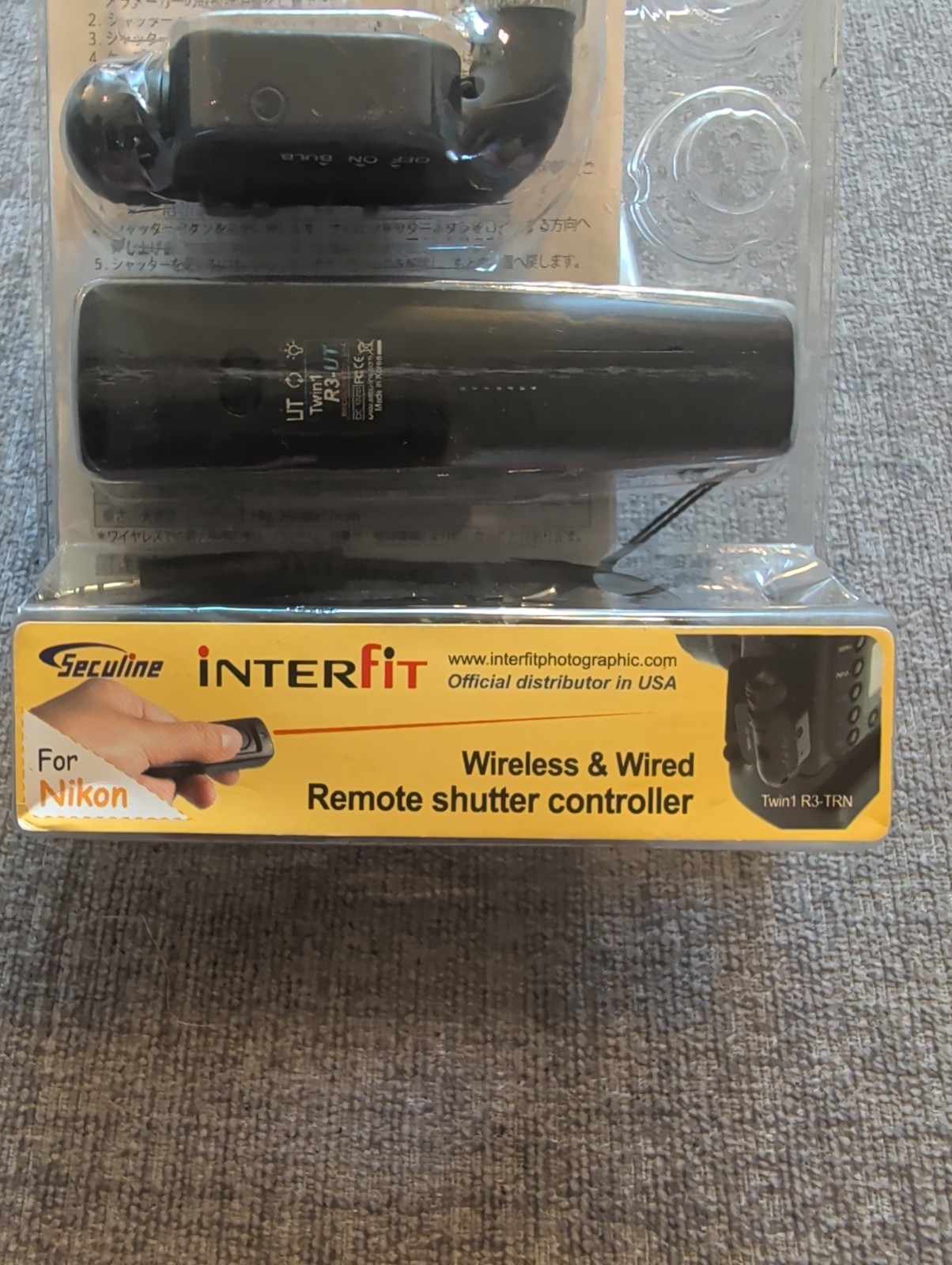 Seculine R3-UT Wireless & Wired Remote Shutter Controller for Nikon Untested