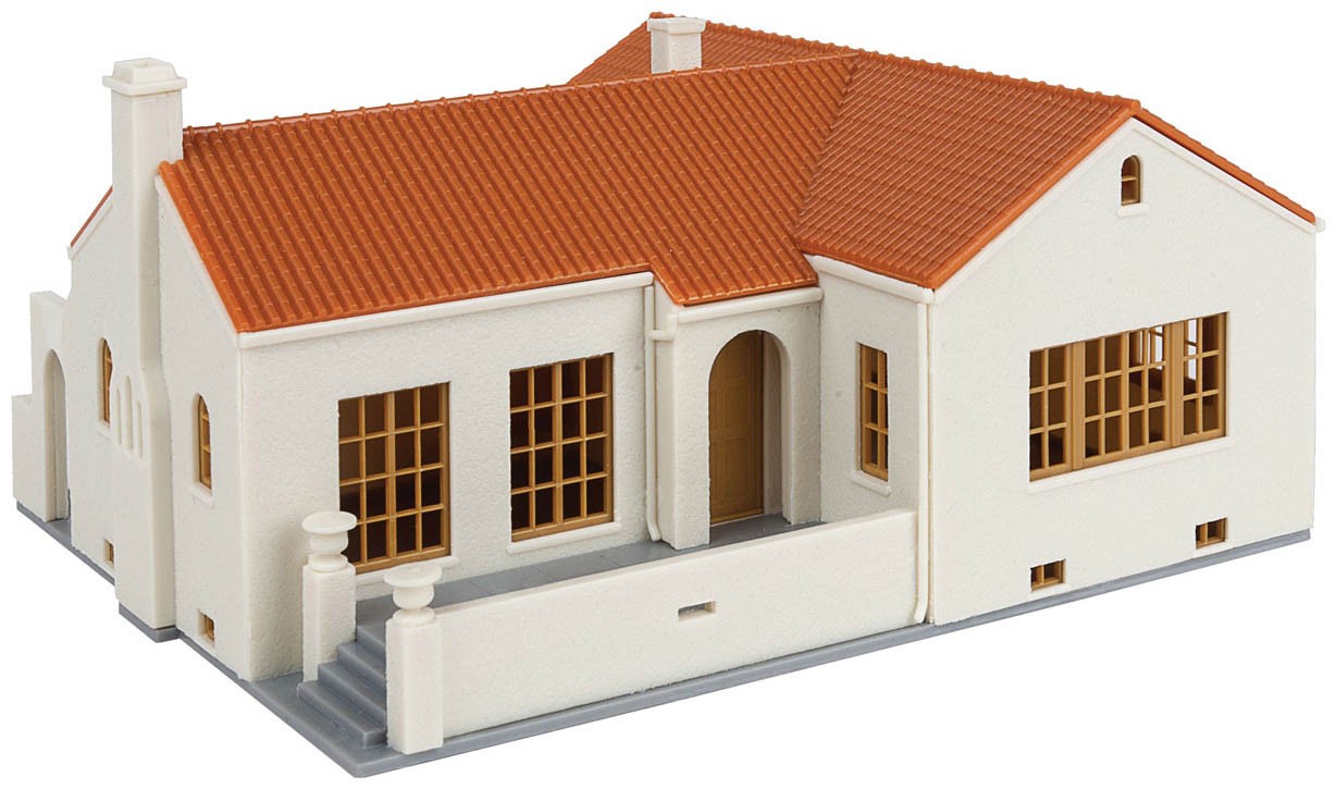 Walthers Cornerstone HO Scale Building/Structure Kit Mission Bungalow House