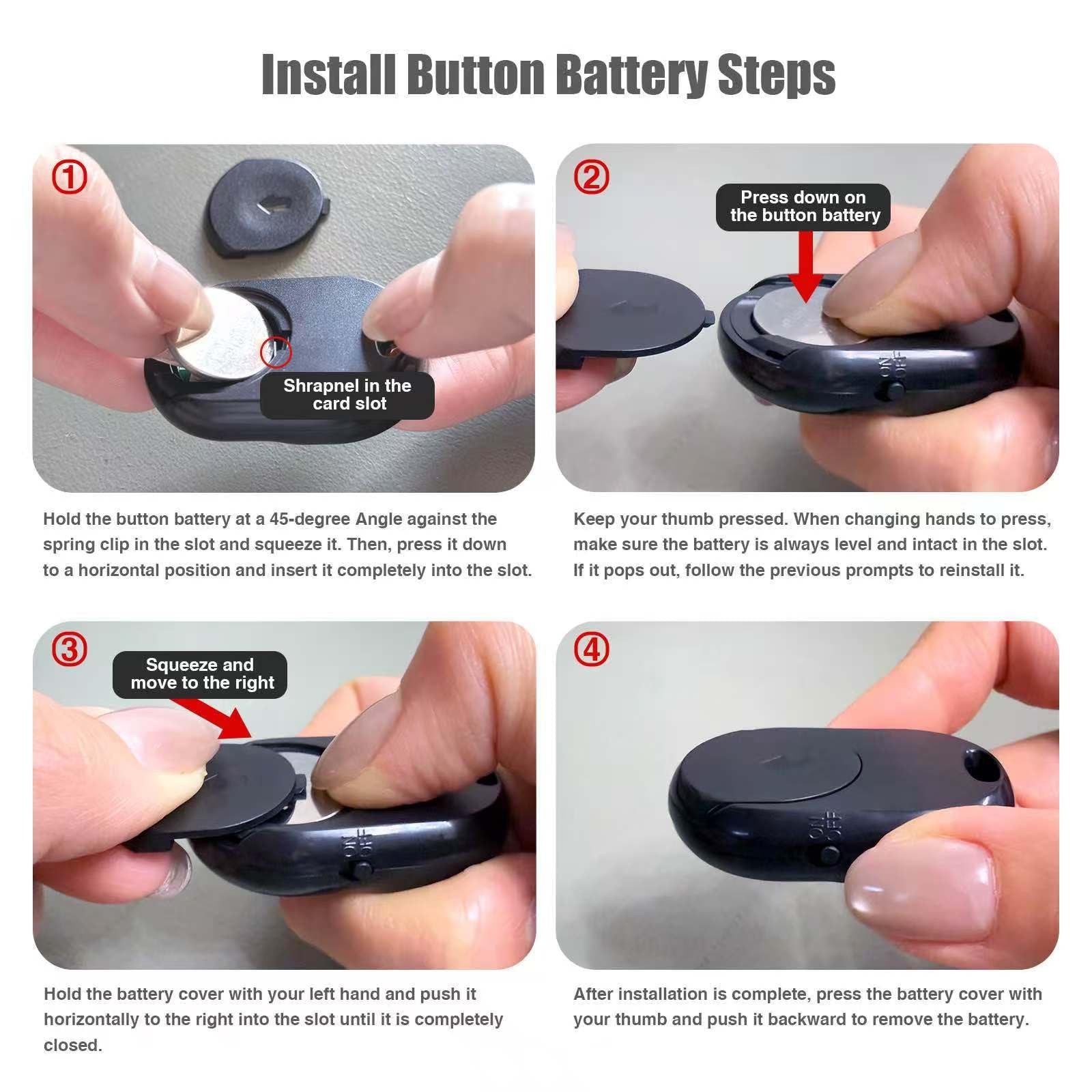Upgraded Bluetooth 5.0 Remote Shutter for iPhone & Android Camera Wireless