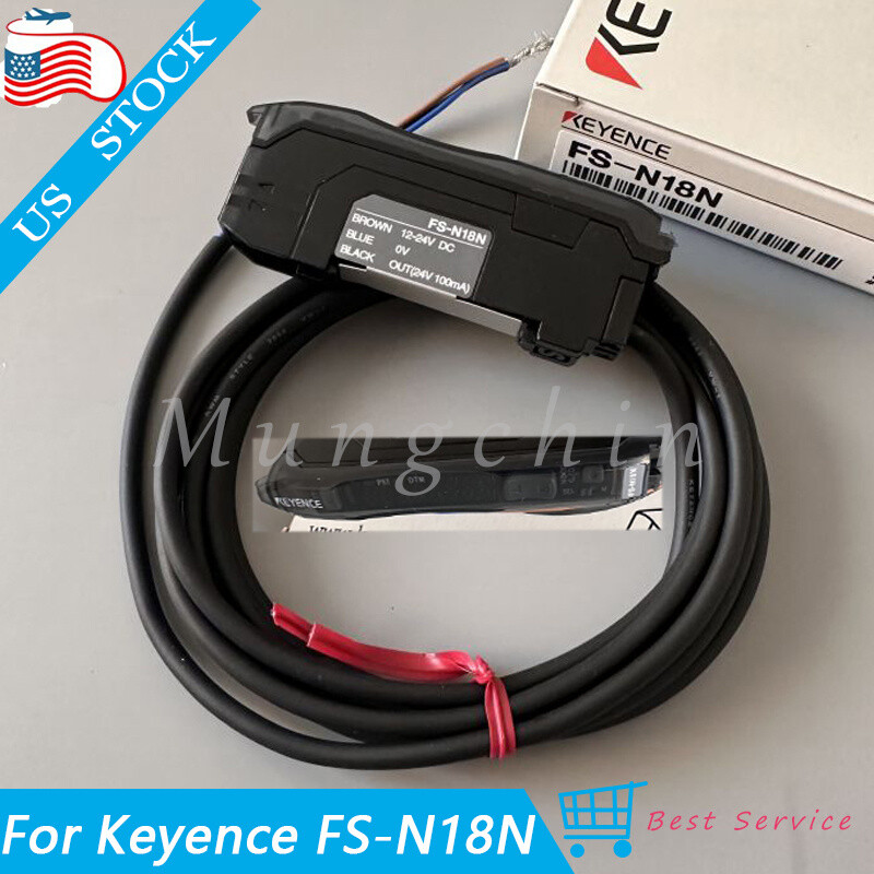 NEW Fiber Optic Switch FSN18N Sensor Amplifier For Keyence FS-N18N 12-24VDC