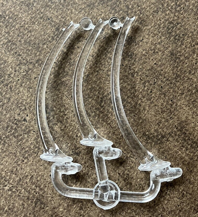 3 Curved Flying Stem/Stands For Games Workshop Warhammer 40K AoS