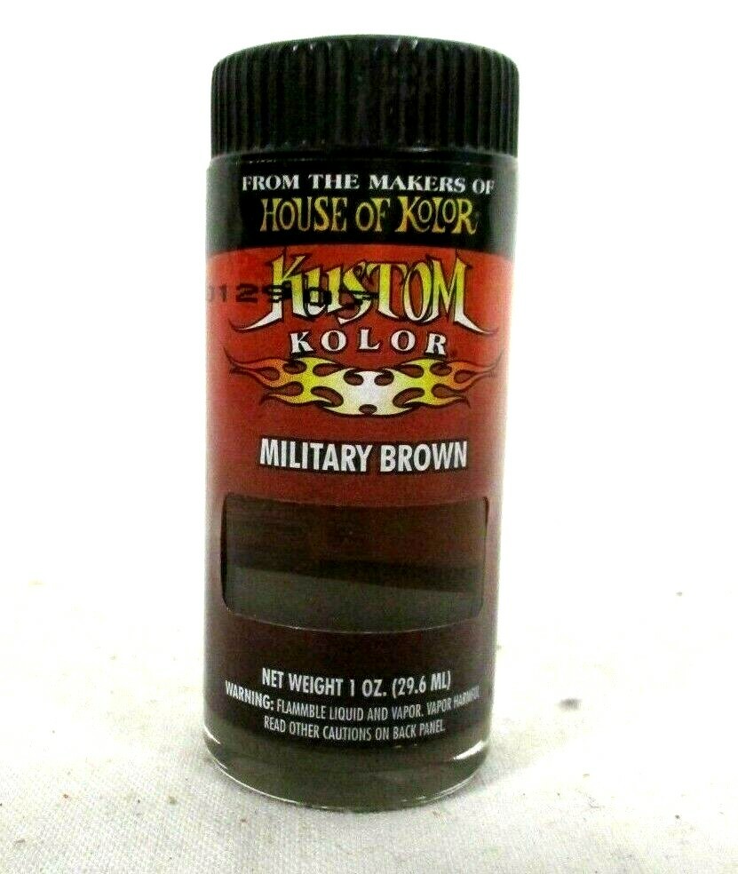 House Of Kolor - Kustom Kolor MILITARY BROWN (HE116) Model Paint