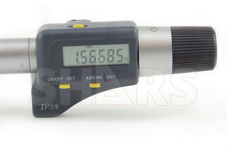 Shars 4" - 10" IP54 Electronic Three-Point Internal Micrometer Set R]