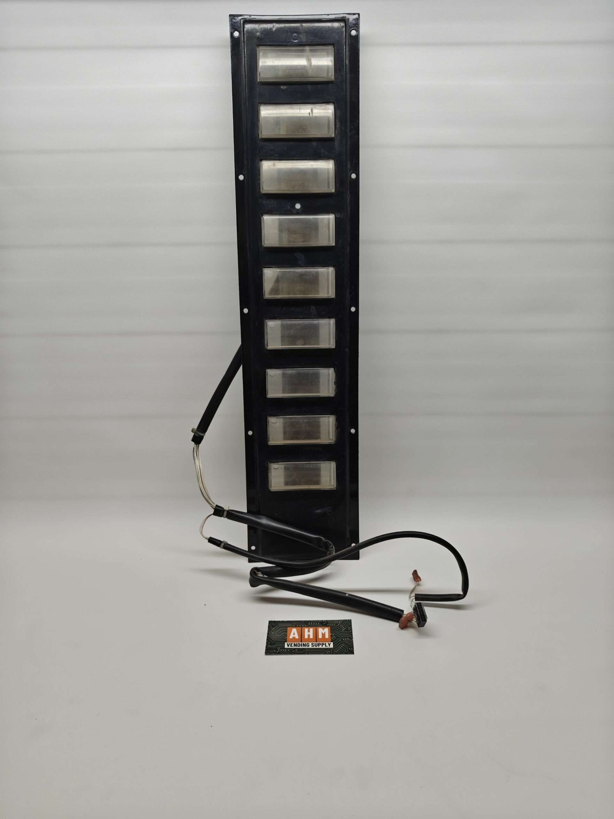 Dixie Narco Nine-Select Membrane Button Panel w/ Harness, Tested Working