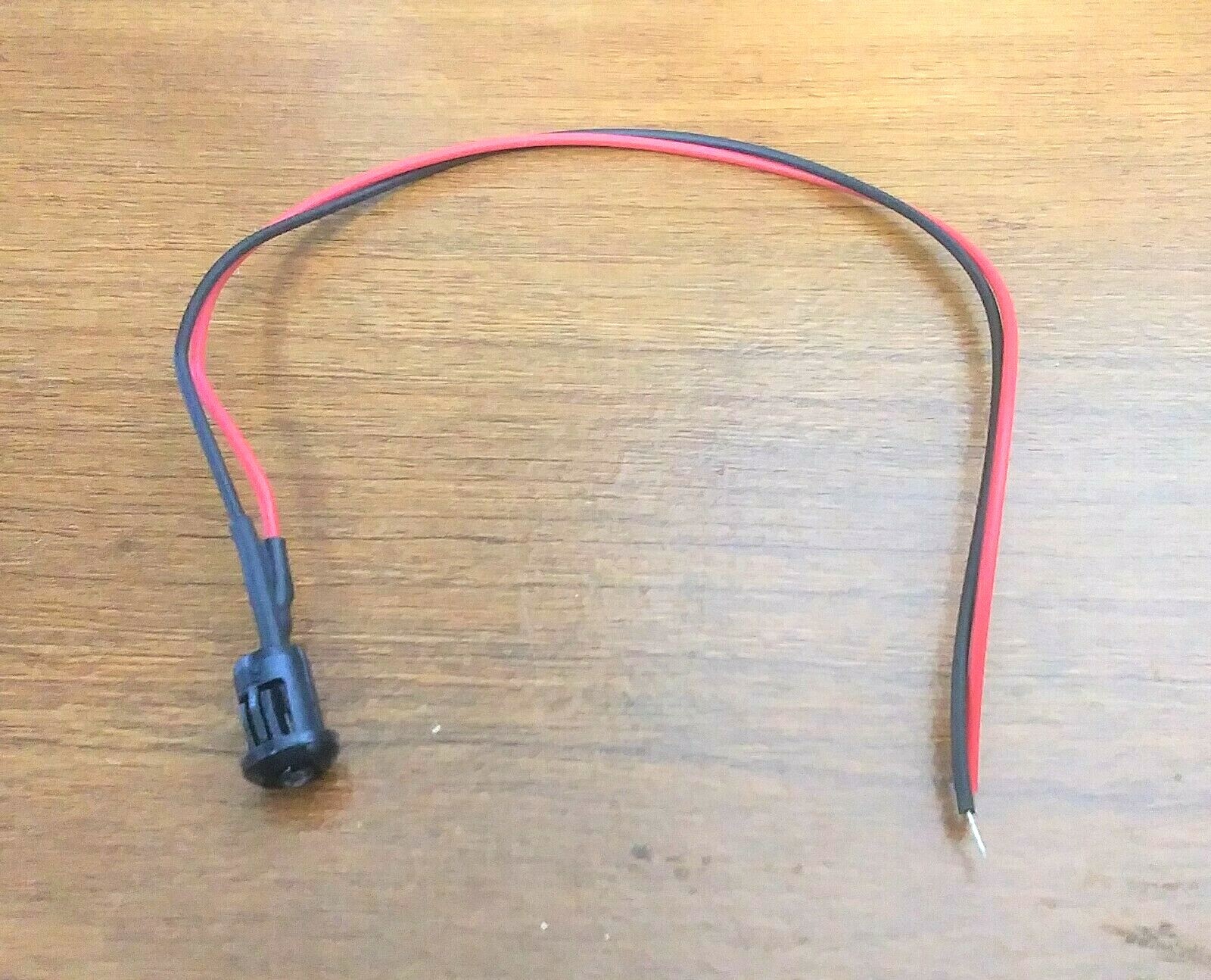 6 Bright BBT 12 volt DC Amber LED Snap-In 1/4" Mini Indicator Lights
